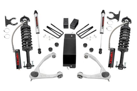3.5 Inch GM Suspension Lift Kit w/Upper Control Arms Vertex w/V2 Shocks (07-16 1500 PU 4WD) Rough Country