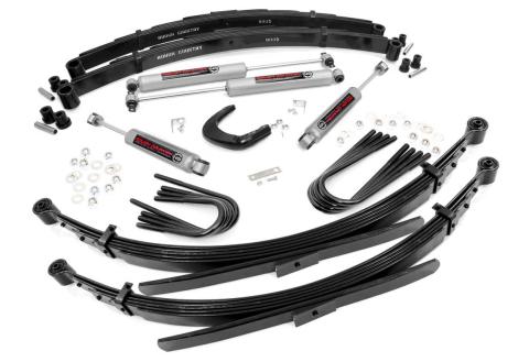 4 Inch Suspension Lift System 56 Inch Rear Springs 73-76 C20/K20 Rough Country