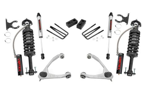 3.5 Inch Lift Kit Forged UCA Cast Steel Vertex/V2 Silverado/Sierra 1500 (07-13) Rough Country