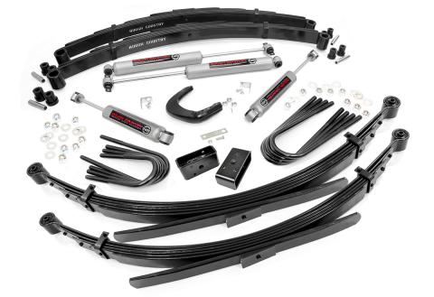 6 Inch Suspension Lift System 56 Inch Rear Springs 77-87 C10/K10 77-87 K5 Blazer 77-87 C15/K15 77-87 Jimmy Rough Country