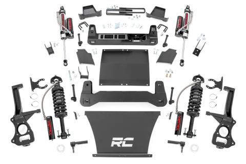 6 Inch Suspension Lift Kit Vertex Shocks 19-20 Silverado/Sierra 1500 4WD/2WD Rough Country
