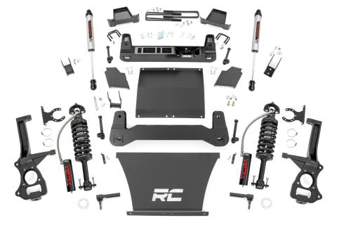 Sierra 1500 6 Inch Suspension Lift Kit Vertex w/V2 Shocks For 19-Pres GMC Sierra 1500 Rough Country