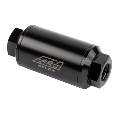 Universal High Volume 100GPH, -6AN ORB, 10 Micron Fuel Filter AEM Electronics