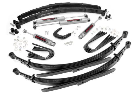 4 Inch Suspension Lift System 56 Inch Rear Springs 77-87 C20/K20 Pickup Rough Country