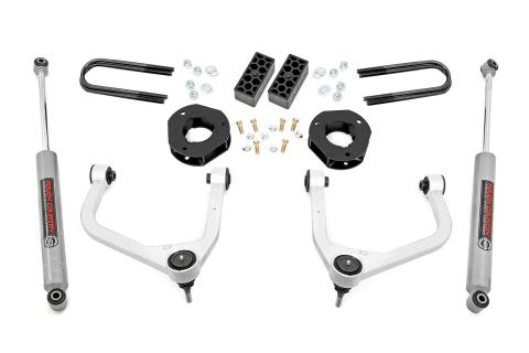 3.5 Inch Lift Kit Rear Mono Leaf Chevy Silverado 1500 2WD/4WD (2022-2024) Rough Country