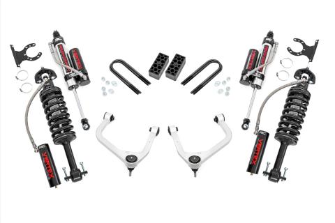 3.5 Inch Lift Kit Vertex Rear Mono Leaf Chevy Silverado 1500 (22-24) Rough Country