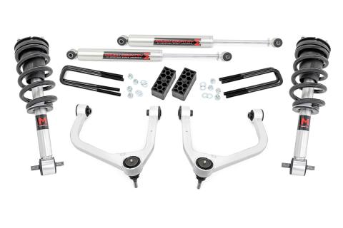 3.5 Inch Lift Kit M1 Struts/M1 Chevy Silverado 1500 2WD/4WD (2019-2024) Rough Country
