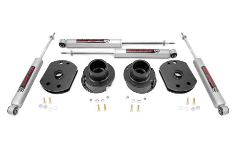 2.5 Inch Dodge Lift Kit N2.0 Shocks 14-20 RAM 2500 4WD Rough Country