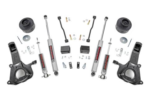 4 Inch Suspension Lift Kit 09-Up RAM 1500 2WD Rough Country