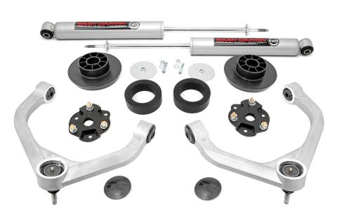 3.5 Inch RAM Bolt-On Lift Kit w/Rear N3 Shocks 19-Up RAM 1500 4WD Rough Country