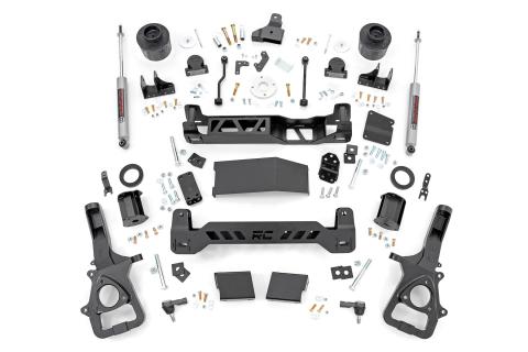 6 Inch RAM Suspension Lift Kit 19-20 RAM 1500 4WD 22XL Factory Wheel Models Rough Country