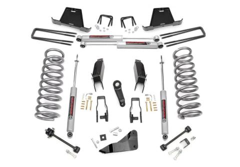 5 Inch Suspension Lift Kit Diesel 09-10 Dodge Ram 3500/2500 Mega Cab Rough Country