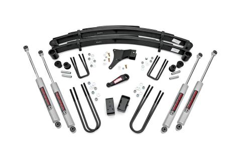 4 Inch Suspension Lift Kit 86-97 4WD Ford F-350 Rough Country