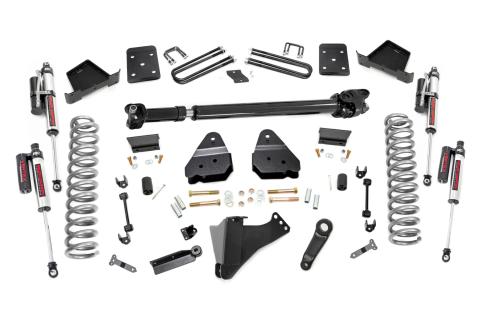 6 Inch Suspension Lift Kit w/Front Drive Shaft Vertex 17-19 F-250 4WD w/Overloads Diesel Rough Country
