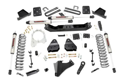 6 Inch Suspension Lift Kit w/V2 Kits 17-19 F-250/350 4WD Diesel Rough Country