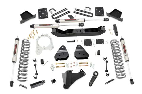 6 Inch Suspension Lift Kit w/V2 Shocks 17-20 F-250/350 4WD Diesel Rough Country