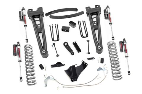 6 Inch Suspension Lift Kit Radius Arms w/Vertex Shocks 08-10 F-250/350 4WD Diesel Rough Country