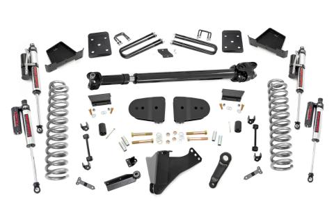 4.5 Inch Suspension Lift Kit w/Front Drive Shaft Vertex 17-19 F-250 4WD Diesel Rough Country