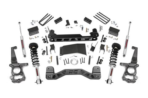 4 Inch Suspension Lift Kit Lifted Struts 15-20 F-150 4WD Rough Country