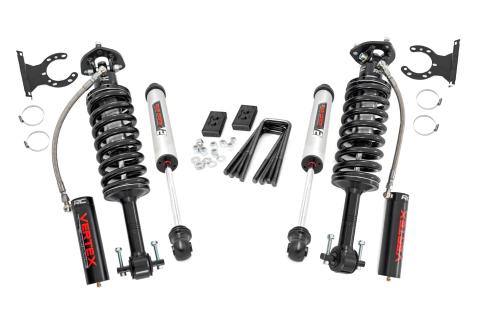 2.0 Inch Ford Leveling Lift Kit w/ Vertex and V2 Shocks (14-20 F-150) Rough Country