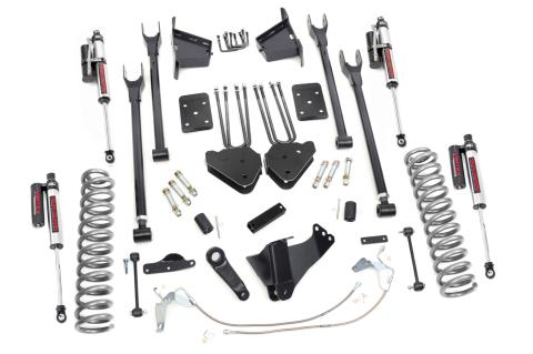 8 Inch Suspension Lift Kit 4-Link w/Vertex Shocks 08-10 F-250/350 4WD Rough Country