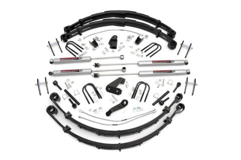 6 Inch Jeep Suspension Lift Kit Power Steering 87-95 Wrangler YJ Rough Country
