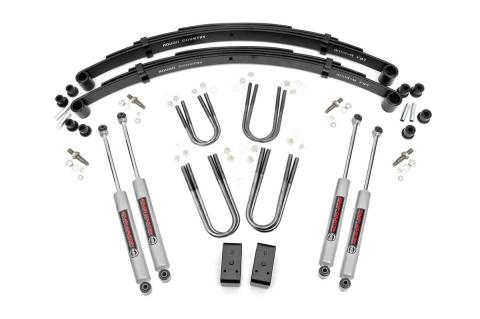 3 Inch Jeep Suspension Lift Kit 84-90 Grand Wagoneer 74-88 Jeep J10/J20 Pickup 74-83 Cherokee SJ/Wagoneer Rough Country