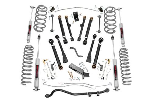 6 Inch Jeep X-Series Suspension Lift Kit 97-06 Wrangler TJ Rough Country