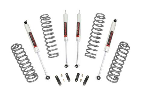 2.5 Inch Lift Kit Coils M1 Jeep Wrangler JK 4WD (2007-2018) Rough Country