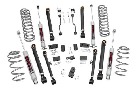 4 Inch Jeep X-Series Suspension Lift Kit 93-98 Grand Cherokee ZJ Rough Country