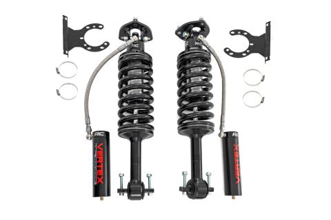 GM Front Adjustable Vertex Coilovers (07-18 Silverado/Sierra 1500 for 3.5 Inch Lifts) Rough Country