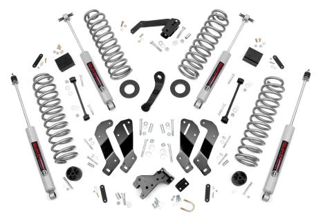 3.5 Inch Jeep Suspension Lift Kit Control Arm Drop 07-18 Wrangler JK Rough Country