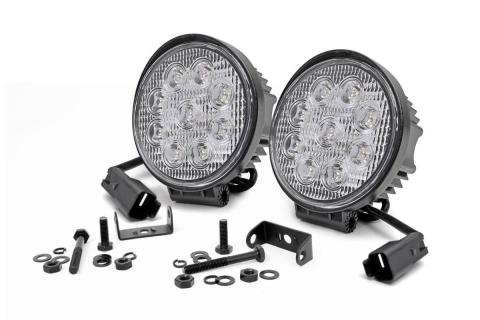 4 Inch LED Round Lights Rough Country