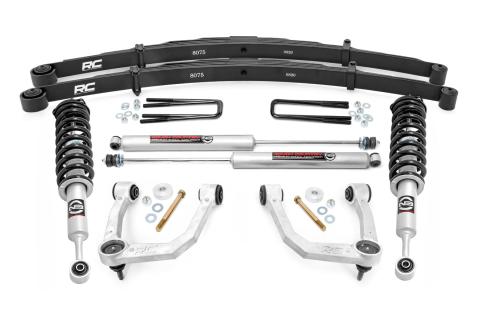 3.5 Inch Toyota Bolt-On Lift w/N3 Struts and Rear Leaf Springs 05-21 Toyota Tacoma Rough Country