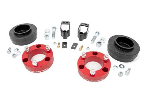 3 Inch Toyota Suspension Lift Kit 03-09 4Runner 4WD w/X-REAS Red Rough Country