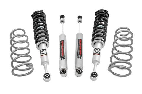 2 Inch Lift Kit RR Coils N3 Struts Toyota 4Runner 4WD (2010-2024) Rough Country