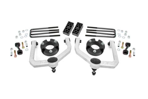 3 Inch Nissan Bolt-On Lift Kit Strut Spacers 04-20 Titan 2WD/4WD Rough Country