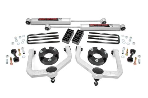 3 Inch Nissan Bolt-On Lift Kit No Struts 04-20 Titan 2WD/4WD Rough Country