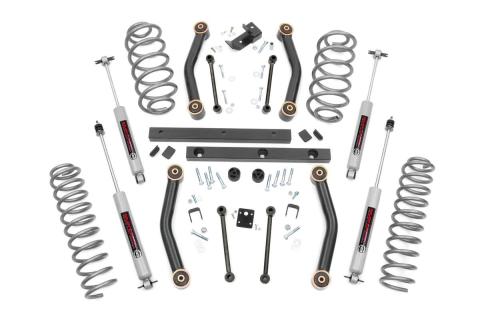 4 Inch Jeep Suspension Lift Kit 97-02 4WD Jeep Wrangler TJ Rough Country