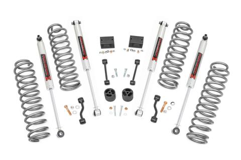 2.5 Inch Lift Kit Coils M1 Jeep Wrangler JL 4WD (2018-2023) Rough Country