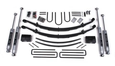 5 Inch Lift Kit Dodge W100/150 and W200/250 74-93 4WD Fox 2.0 Performance Shocks