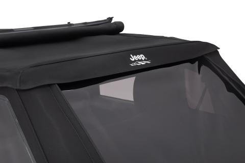 Jeep Trektop - Jeep 07-18 Wrangler JK 2-Door (Premium Black Twill) Bestop