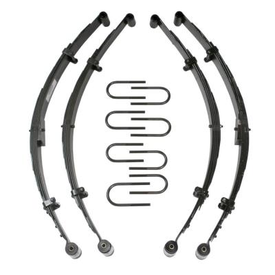 Lift Kit 3.5-4 Inch Lift 76-83 Cherokee Includes Front/Rear Leaf Springs Front Bushing Kit Front/Rear U Bolt Kits Skyjacker