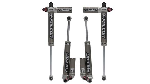 07-18 Jeep Wrangler JK 4 Door SP2 3.3 Fast Adjust Piggyback Shock Kit 5-6 Inch Lift Falcon Shocks