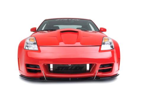 350Z Z33 4pc Body Kit Series 2 Skirts w/ Series 2 Front Fascia Unpainted For 03-08 Nissan 350Z Z33 Stillen