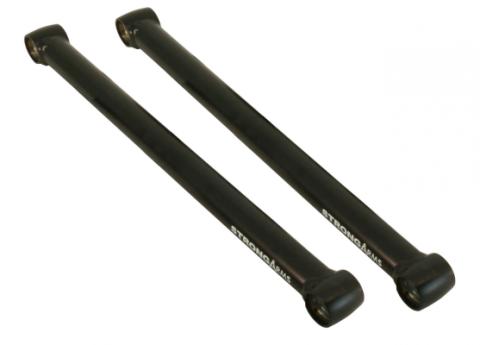 Rear Lower Strongarms For 1964-1972 Chevelle Cutlass Pair Of Tubular Lower Trailing Arms W/ R-JointsNot Compatible W/ Stock Style Sway Bar Powder Coated Satin Black Ridetech