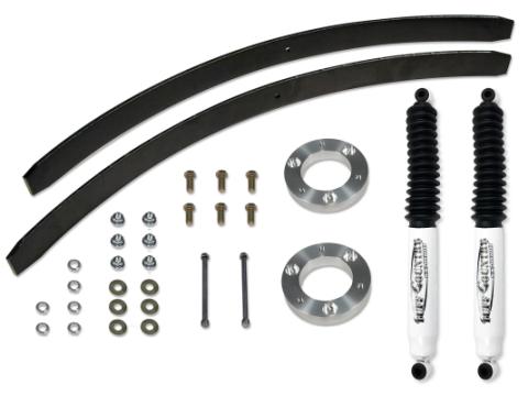 2 Inch Lift Kit 07-Up Silverado/Sierra 1500 w/Rear Add A Leafs and SX8000 Shocks Tuff Country