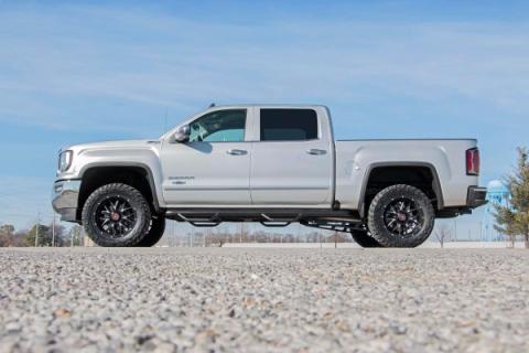 3.5 Inch GM Suspension Lift Knuckle Kit Vertex w/V2 Shocks (14-18 1500 PU 4WD Cast Steel) Rough Country
