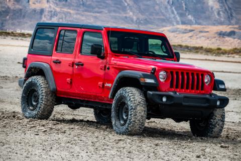 18-Up Wrangler JL 4 Door Sport Sahara 2.5 Inch Performance Spacer Lift Kit No Shocks or Exts TeraFlex