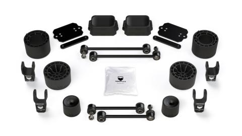 18-Up Wrangler JL 4 Door Rubicon 2.5 Inch Performance Spacer Lift Kit &amp; Shock Extensions TeraFlex